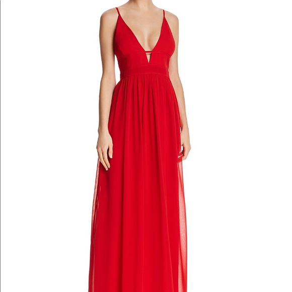 bloomingdales red dress